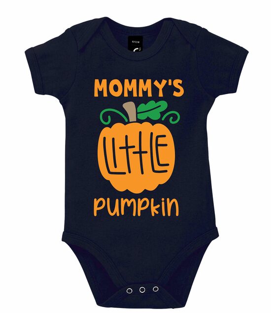 Mommy's Little Pumpkin bodis bodžiukas kūdikiui. (Mamos mažasis moliūgėlis)